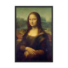 Mona Lisa by Leonardo Da Vinci Poster Famous Painting Portrait Print Wall Art 