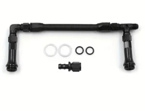 AN6 Dual Feed Braided Line Carb Fuel Line Fitting For Holley 4150 Carburetor7/8” - Bild 1 von 8