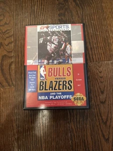 Bulls vs. Blazers and the NBA Playoffs (Sega Genesis, 1993) - Picture 1 of 4