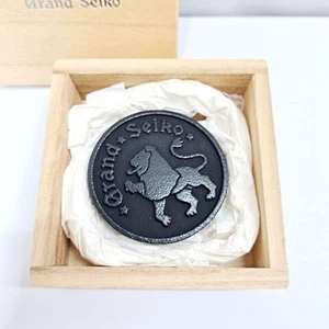 Grand Seiko Paperweight  Nambu Ironware  Japan  Unused Mint Condition Rare - Picture 1 of 3