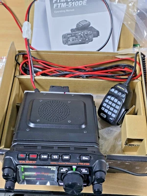 YAESU-FTM-510 ASP BOXED  144/430 MHz Dual Band Digital/Analog fm/c4fm - Image 1 of 4