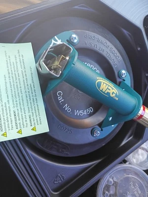 Ventosa Crl 9" vidrio y madera Foto 1 de 2