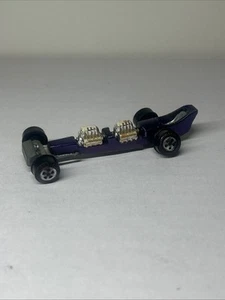 Vintage Johnny Lightning Topper Red Line Custom Dragster Purple Diecast Car Rare - Picture 1 of 5