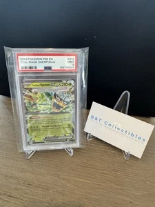 2025 Pokemon Pre En Prismatic Teal Mask Ogerpon ex #012 PSA 9 MINT🔥🔥 - Picture 1 of 2