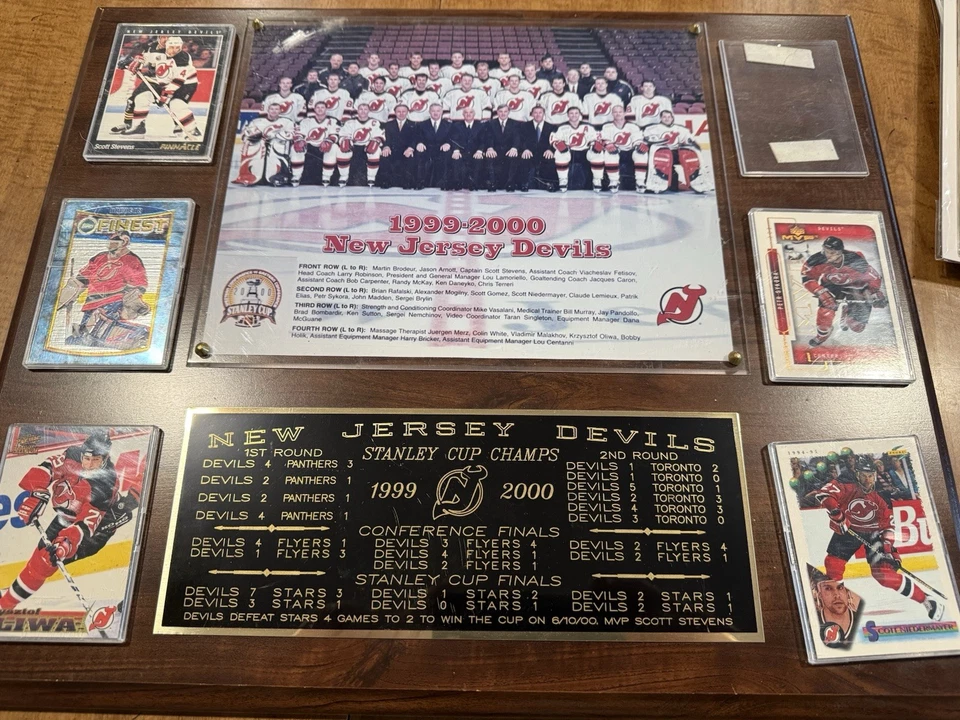 Placa New Jersey Devils  Foto 1 de 1