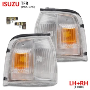 Fits Isuzu TF TFR Amigo Pickup 1991 - '95 Front Corner Lights Lamps Pair - Picture 1 of 11