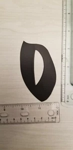 Answer Black # 0 race plate number 3 1/2" mid school BMX GT Haro Redline SE - Picture 1 of 1