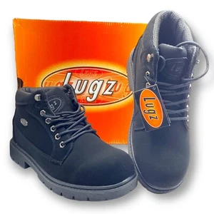 Lugz Mens Mantel Mid Black Man Made Mid-Calf Boots Shoes 9 Medium (D) BHFO 6074 - Picture 1 of 10