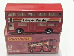 Matchbox Superfast - 17b Daimler Londoner Bus - Berger Paints - MIB (#89) - Picture 1 of 10