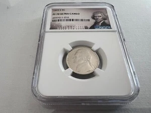 1993-S JEFFERSON NICKELS NGC PF70 ULTRA CAMEO "TOP POP" - Bild 1 von 4