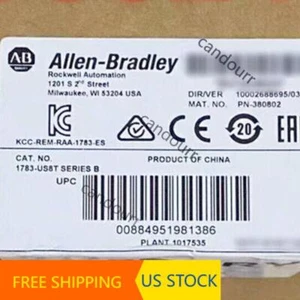 1 Stück neu 1783-US8T Allen Bradley Stratix2000 Ethernet Switch Unman USA kostenlose Steuern - Bild 1 von 1