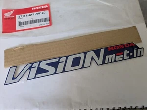 Honda Seitenschutz Emblem Aufkleber Sticker 87131-GY1-901ZC SA50 SA75 Vision Met - Bild 1 von 2