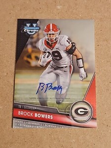 2023 Bowman Chrome University Brock Bowers Auto