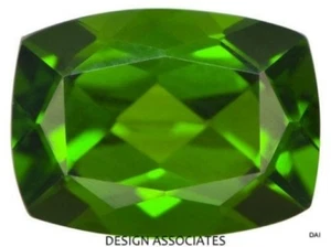 TOPACIO VERDE 14 X 12 MM CORTE COJÍN VVS HERMOSO COLOR - Imagen 1 de 1