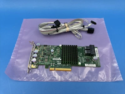 Внутренний адаптер HBA AOC-S3008L-L8E SUPERMICRO 12 Гб/с восемь портов SAS - Изображение 1 из 4