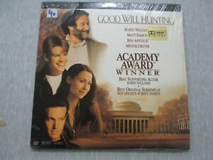 Good Will Hunting starring Robin Williams, a widescreen  laser  disc, USA,1997.