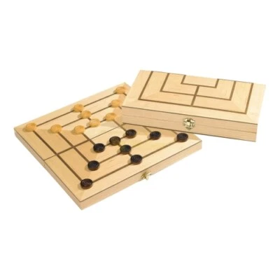 Mühle - Erle und Nussbaum - Intarsien - Bild 1 von 4