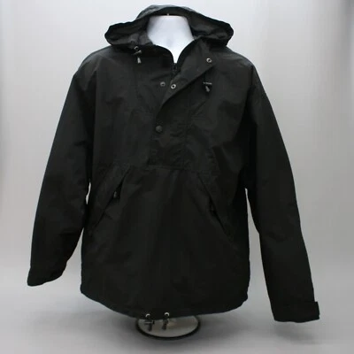Vintage Gap Men's Large Jacket 1/2 Zip Anorak Pullover Fleece Lined Hooded Coat - Image 1 of 4