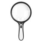 5X/15X Magnifying Glass Handheld Reading Magnifier Zoomer Loupe With 4Led Lights