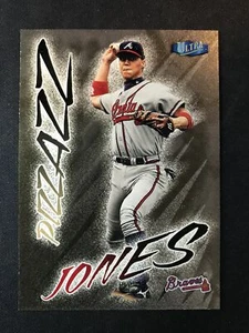 1998 Ultra #483G Chipper Jones Gold Medallion Pizzazz Atlanta Braves - Picture 1 of 2