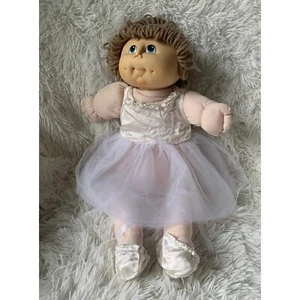 Cabbage Patch Kids Homemade Girl Doll Blue Eyes Ballerina Costume CPK 1033 - Picture 1 of 10