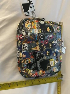 TOKIDOKI zippered Clutch Handbag/Purse Los Angeles No.1. New - Picture 1 of 10