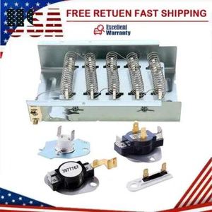 For Whirlpool Maytag Centennial Kenmore 8565582 Dryer Heating Element Kit 279838 - Picture 1 of 17