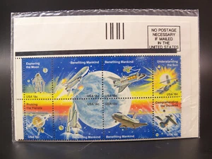 US 1981 Scott # 1912- 1918 Space Achivement Folder 18 Cent Stamps MNH Sealed - Picture 1 of 5