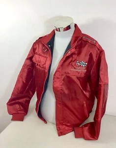 Vintage Snap On Swingster Jacket Satin Bomber Mens Medium - Picture 1 of 7