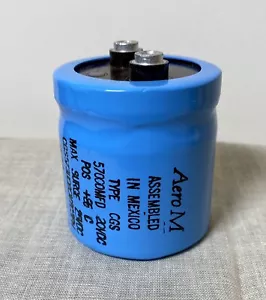 Aero Kondensator M 5700MFD 20VDC Max Surge 25VDC Brandneu (je 1 Stück) - Bild 1 von 5