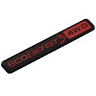 1x Fits  Ecobeast 4WD Emblem Fender Door Tailgate Badge Red Black New