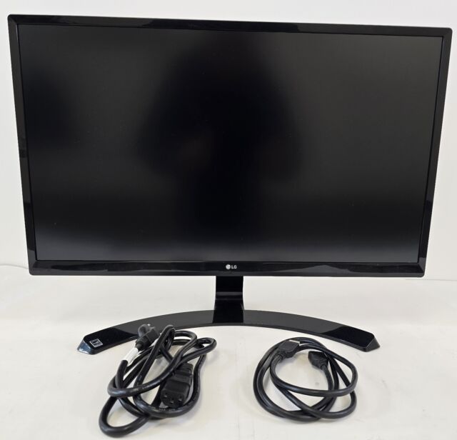 LG Electrónica Monitor LCD de pantalla de 24 pulgadas (24BK400H-B)