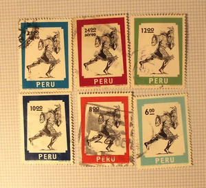 Peru 1977 Scott 634-636 Postage Stamp Set - Picture 1 of 2