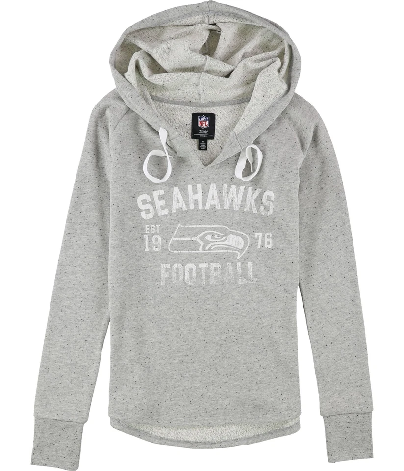 Sudadera con capucha G-III Sports para mujer Seattle Seahawks, gris, mediana Foto 1 de 2