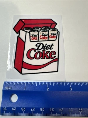 Calcomanía paquete de cigarrillos Diet Coke Foto 1 de 2