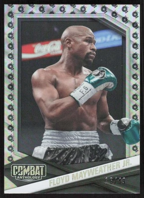 2025 Combat Anthology Ring Bell #33 Floyd Mayweather Jr. /49  - Image 1 of 2