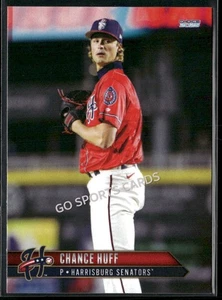 Harrisburg Senators Chance Huff RC 2025 Novato Nacionales Liga Menor - Imagen 1 de 2