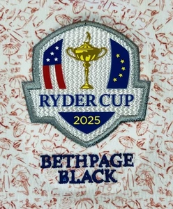 2025 Ryder Cup Bethpage Black Johnnie-O Men's Beach Theme Golf Polo Small ⛳️ - Picture 1 of 11