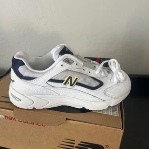 New Balance 556 Abzorb Sneaker Damen 6 W weiß WW556WB Low Top rosa Band - Bild 1 von 11