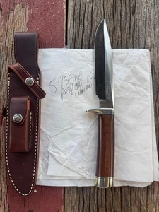 New in Paper Randall Knife Model 5-7 Brown Micarta NSH + Butt Cap Stainless - Picture 1 of 8