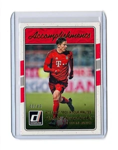 Robert Lewandowski 2016-17 Panini Donruss Accomplishments /49 Canvas Bayern - Picture 1 of 2