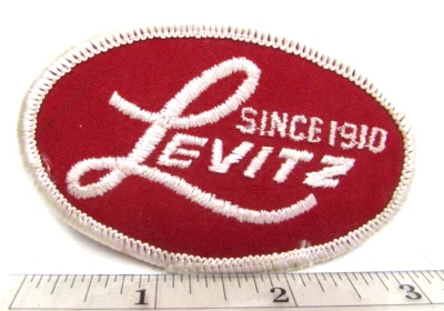 Vintage Levitz Furniture Jacket Patch Since 1910 Lebanon PA Employee Uniform - Image 1 of 3