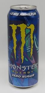 Monster Energy Zero Sugar LEWIS HAMILTON 44 500ml can from UK