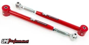UMI 82-02 F-Body On-Car Adjustable Lower Control Arms 2013 RED CHROMOLY - Picture 1 of 4