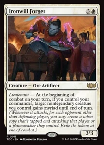 Ironwill Forger NM MTG Tarkir: Dragonstorm TDM TDC Magic - Picture 1 of 3