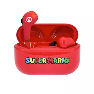 Nintendo Super Mario RED TWS Wireless Earphones (EUR) * - Picture 1 of 7