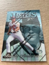 BRADY ANDERSON 1997 TOPPS FINEST MASTERS #312 ORIOLES UNCOMMON W/COATING