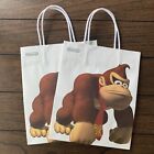 Set of TWO Nintendo Donkey Kong Gift Bag - NEW with Tissue!