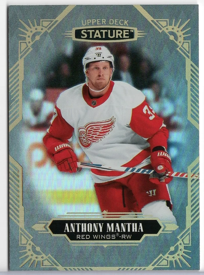 2020-21 Stature Anthony Mantha #44 Red Wings Base Card - Image 1 of 1