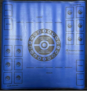 POKÉMON CARD GAME BOARD RUBBER MAT POKEMON CENTER TOURNAMENT PRERELEASE 2003 - Picture 1 of 3